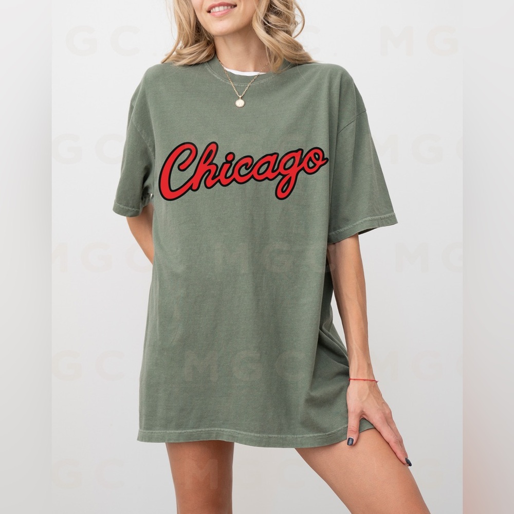 Comfort Colors Chicago Shirt - Picture 6 of 10